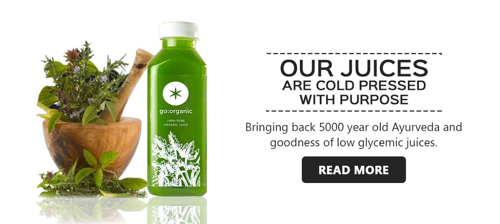 Carefully Sourced Ingredients only from GoOrganic Certified Organic farms. No Artificial Flavors. Cold-Pressed.