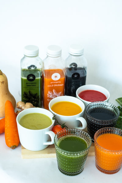 3 Days High Fiber Warming Weight Loss Soup and Juice Cleanse.