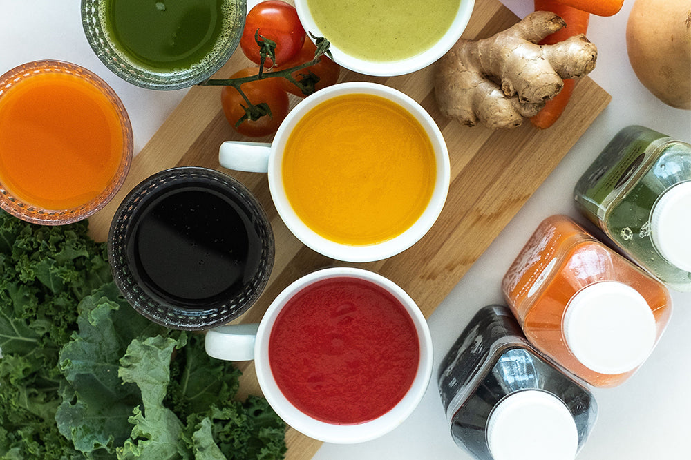 3 Days Low Sugar Warming Weight loss Soup and Juice Cleanse